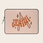 One Lucky Gemini Laptop Sleeve Gallery Image 1