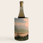 The Fly Fisherman With His Loyal Friend Wine Chiller Gallery Image 1