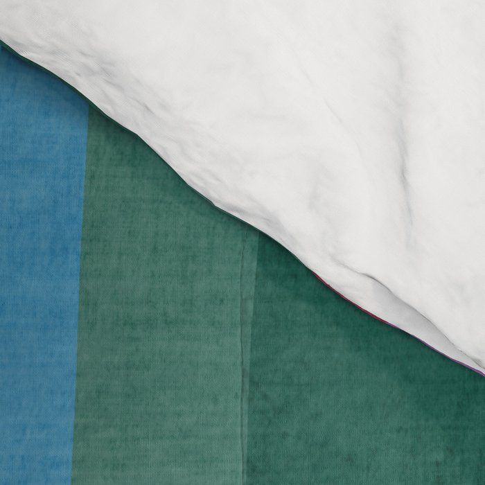 Colorful Bright Vibrant Modern Abstract Artwork Comforter Gallery Image 4