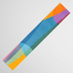 Colorful Bright Vibrant Modern Abstract Artwork Table Runner Gallery Image 3