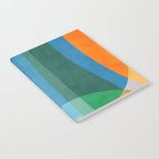 Colorful Bright Vibrant Modern Abstract Artwork Notebook Gallery Image 2