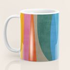 Colorful Bright Vibrant Modern Abstract Artwork Coffee Mug Gallery Image 3