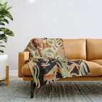 Nature Embrace  Throw Blanket Gallery Image 1