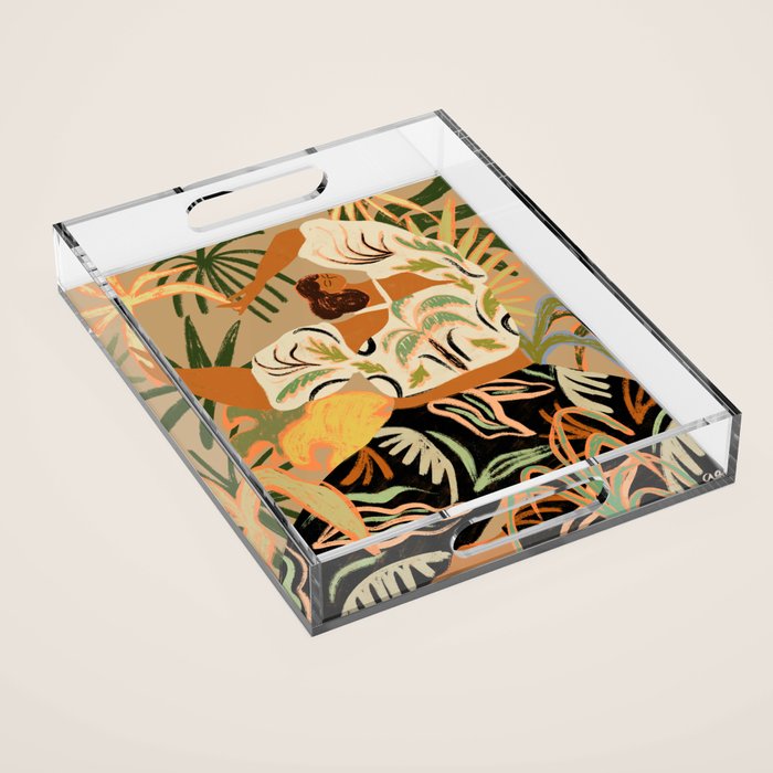 Nature Embrace  Acrylic Tray Gallery Image 1