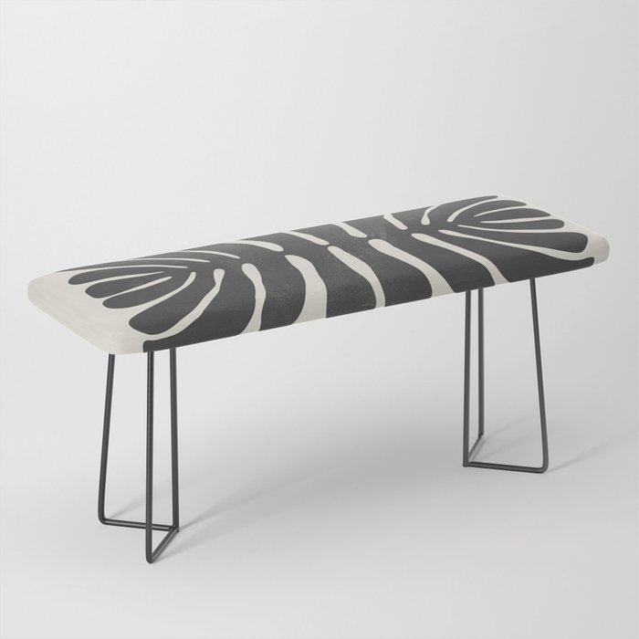 Sea Leaf: Noir Bench Gallery Image 1