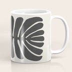Sea Leaf: Noir Coffee Mug Gallery Image 1