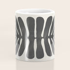 Sea Leaf: Noir Coffee Mug Gallery Image 4