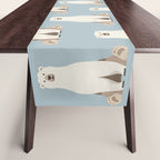 Whimsy Polar Bear Table Runner Gallery Image 1