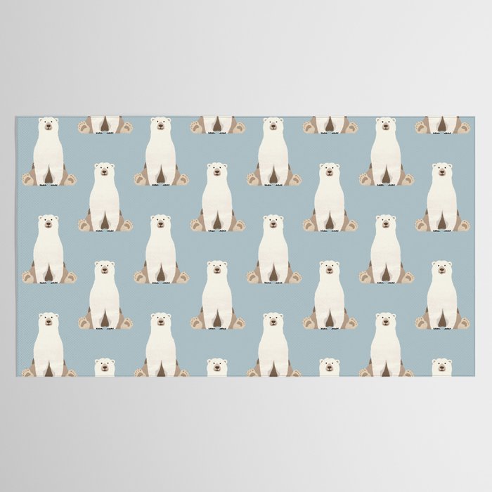Whimsy Polar Bear Tablecloth Gallery Image 2