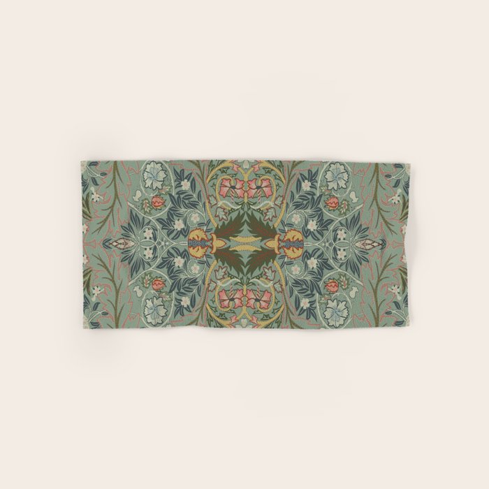 Acanthus Leaves by William Morris Bath Towel Gallery Image 1