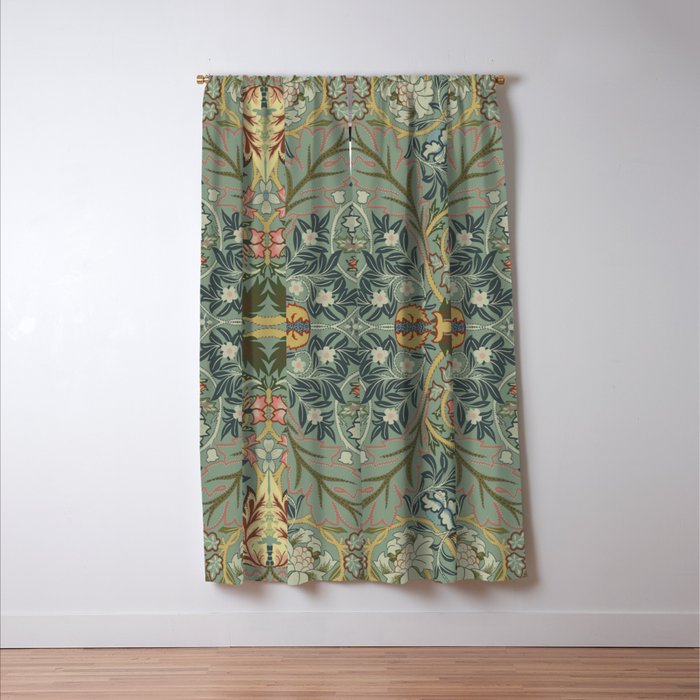 Acanthus Leaves by William Morris Window Curtain Gallery Image 3