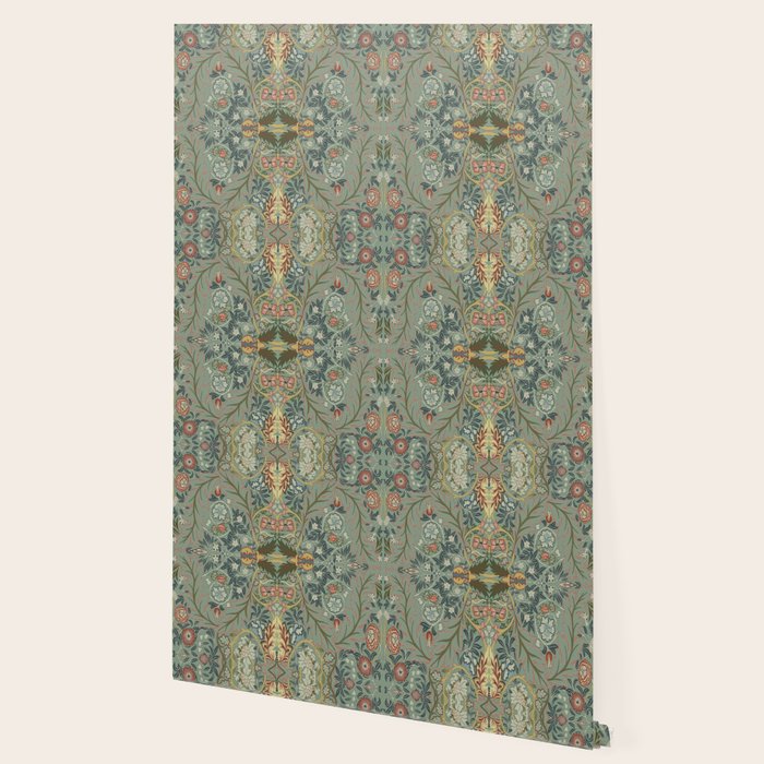 Acanthus Leaves by William Morris Wallpaper Gallery Image 2