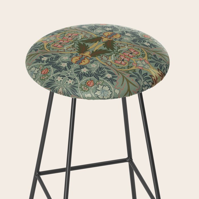 Acanthus Leaves by William Morris Stool Gallery Image 2