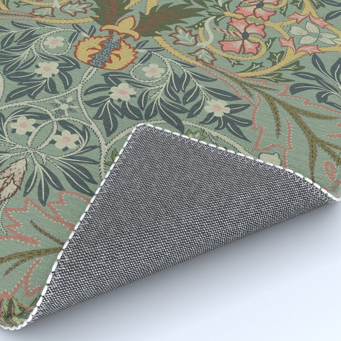 Acanthus Leaves by William Morris Rug Gallery Image 4