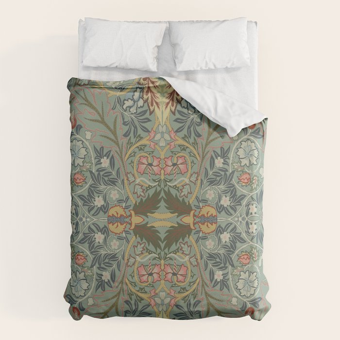 Acanthus Leaves by William Morris Duvet Cover Gallery Image 1