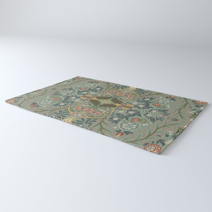 Acanthus Leaves by William Morris Rug Gallery Image 3