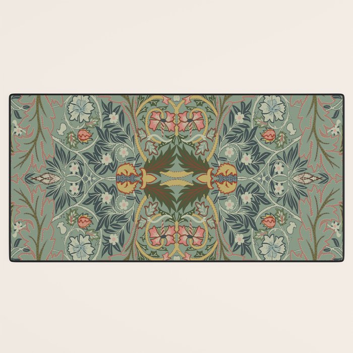 Acanthus Leaves by William Morris Desk Mat Gallery Image 3