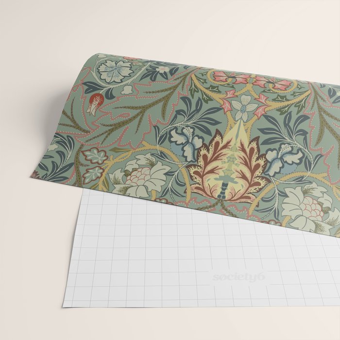 Acanthus Leaves by William Morris Wrapping Paper Gallery Image 2