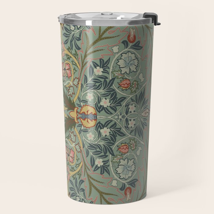 Acanthus Leaves by William Morris Travel Mug Gallery Image 2