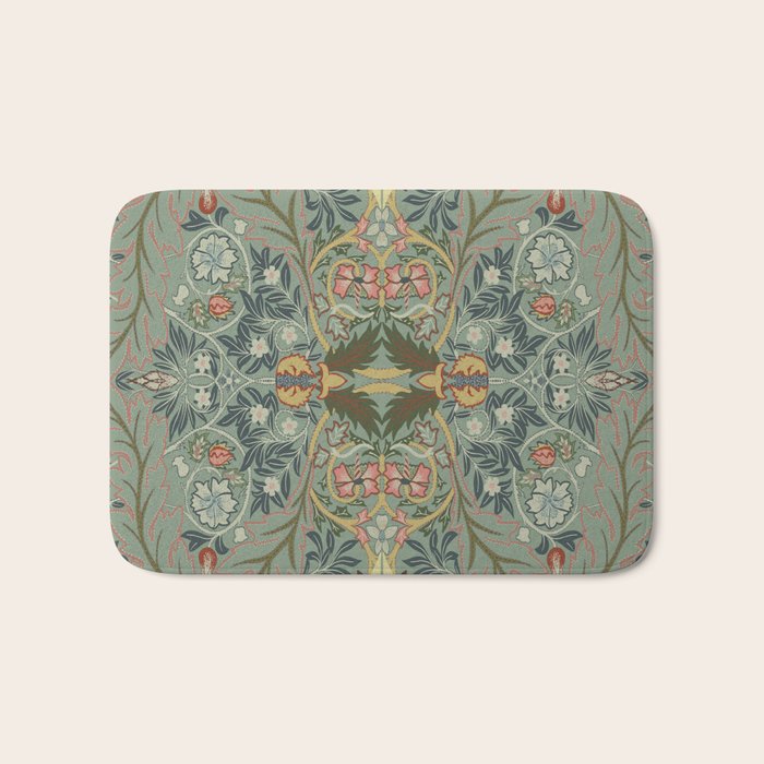 Acanthus Leaves by William Morris Bath Mat Gallery Image 1
