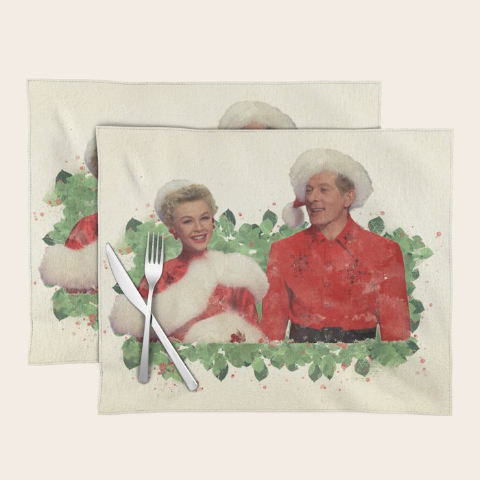 Phil & Judy (White Christmas) Placemat Gallery Image 1