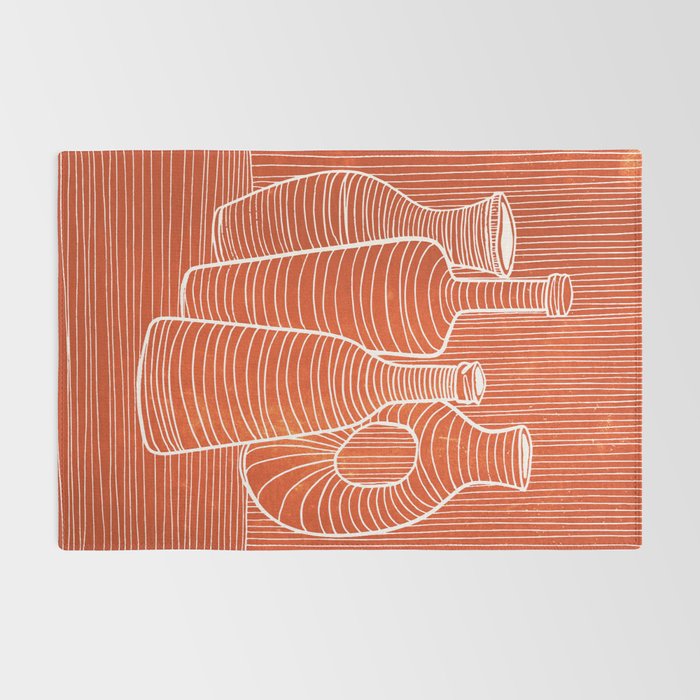 VASES 01: Terracotta Edition Rug Gallery Image 2