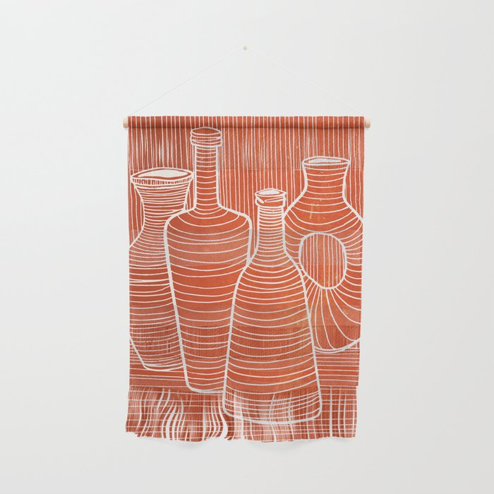 VASES 01: Terracotta Edition Wall Hanging Gallery Image 1