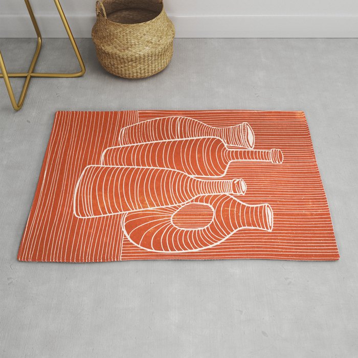 VASES 01: Terracotta Edition Rug Gallery Image 1