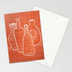 VASES 01: Terracotta Edition Stationery Card Gallery Image 2