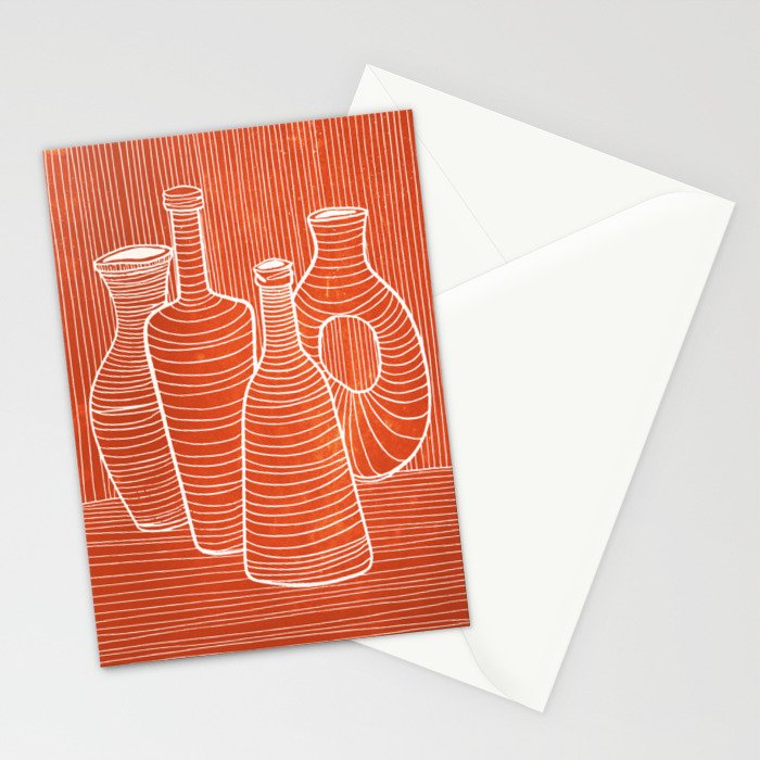 VASES 01: Terracotta Edition Stationery Card Gallery Image 2