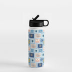 Hanukkah Stamps Water Bottle Gallery Image 1