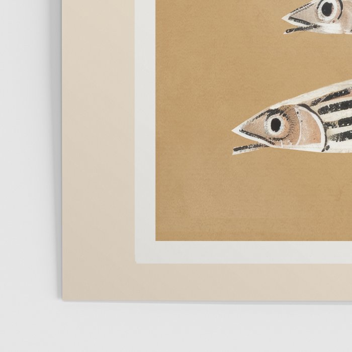 Minimal Fish Study Poster Gallery Image 3