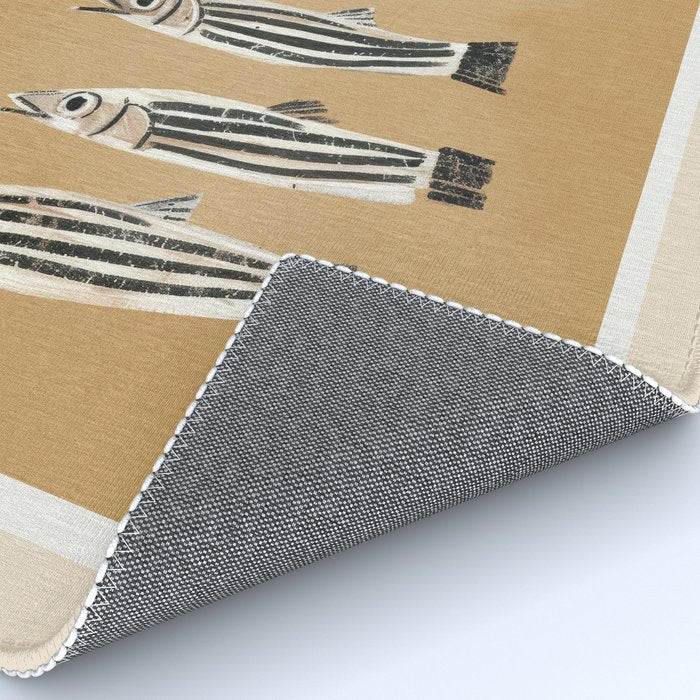 Minimal Fish Study Rug Gallery Image 4