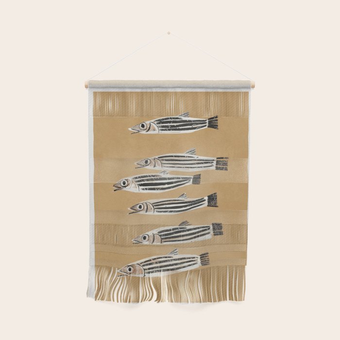 Minimal Fish Study Wall Hanging Gallery Image 1