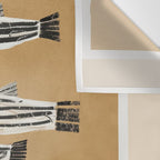 Minimal Fish Study Wall Tapestry Gallery Image 3