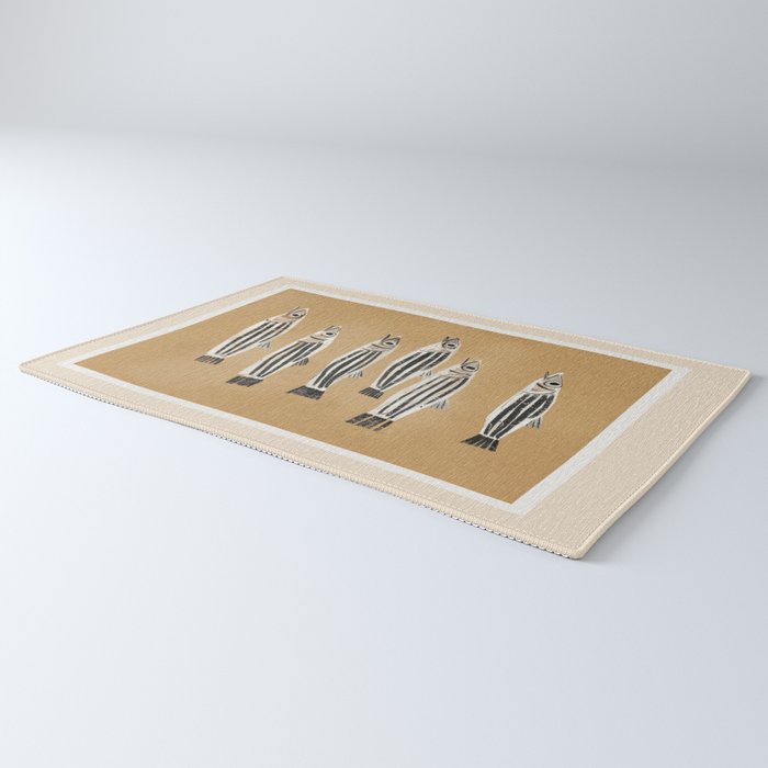 Minimal Fish Study Rug Gallery Image 3