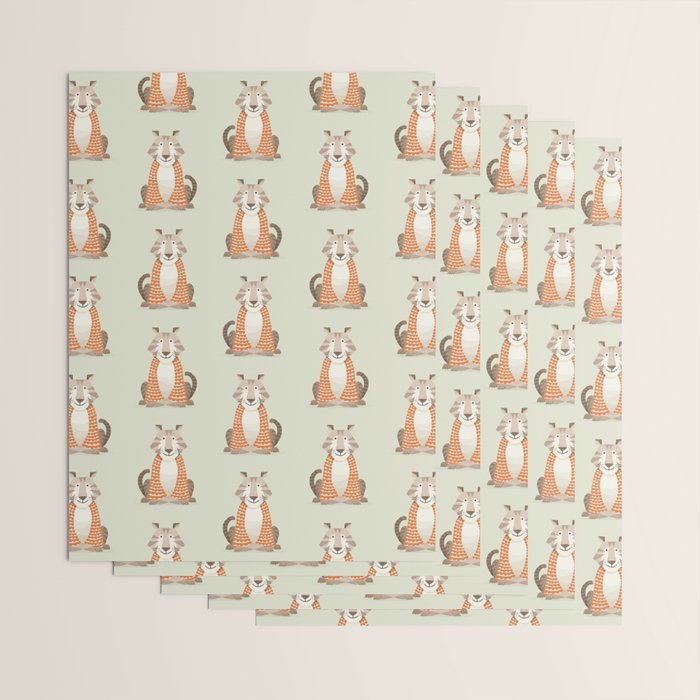 Whimsical Tiger Wrapping Paper Gallery Image 3