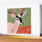Enchanted Deer Wall Mural Gallery Image 2