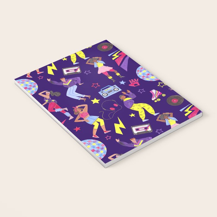Disco people pattern Notebook Gallery Image 3