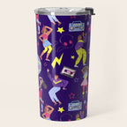 Disco people pattern Travel Mug Gallery Image 2