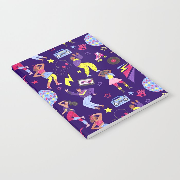 Disco people pattern Notebook Gallery Image 2
