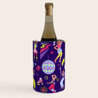 Disco people pattern Wine Chiller Gallery Image 1