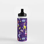 Disco people pattern Water Bottle Gallery Image 2