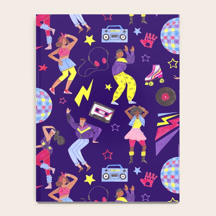 Disco people pattern Notebook Gallery Image 4