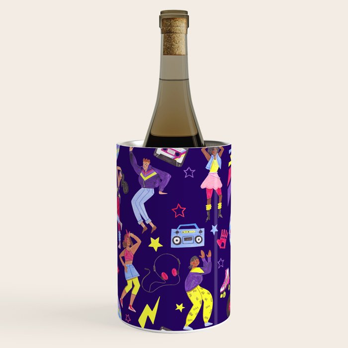 Disco people pattern Wine Chiller Gallery Image 2