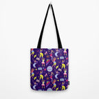 Disco people pattern Tote Bag Gallery Image 2