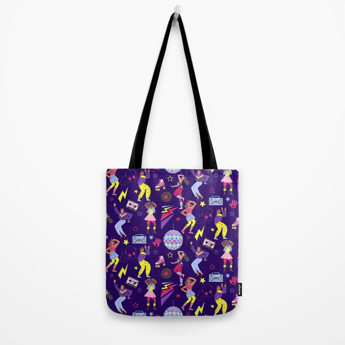 Disco people pattern Tote Bag Gallery Image 2