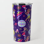 Disco people pattern Travel Mug Gallery Image 1