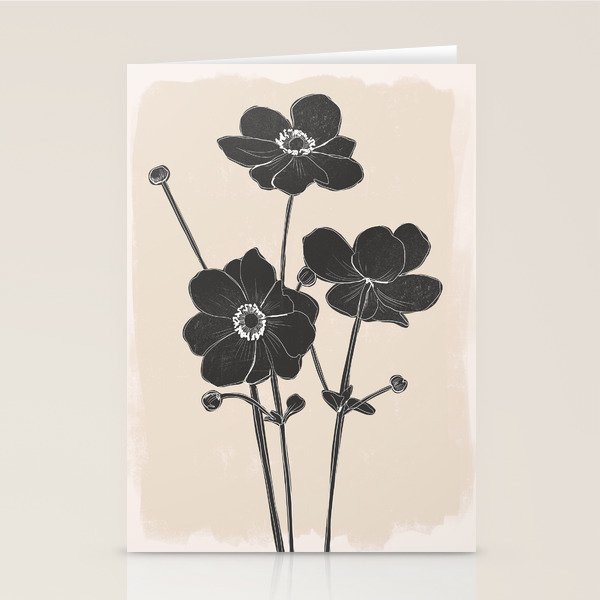 Flowers 3 Stationery Card Gallery Image 1