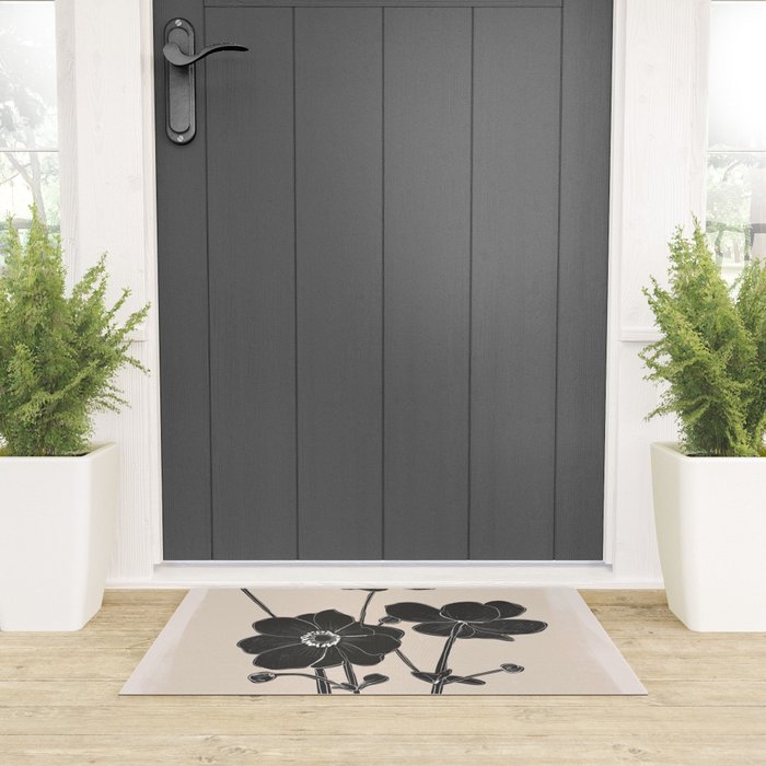 Flowers 3 Welcome Mat Gallery Image 3